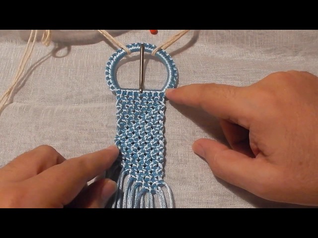 How to Make a Macrame Belt « Sewing & Embroidery :: WonderHowTo