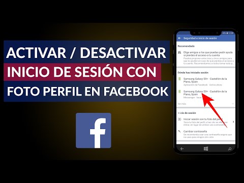 Cómo Activar o Desactivar el Inicio de Sesión con Foto de Perfil en Facebook