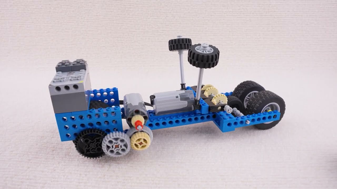 Construcción LEGO: Escena de caza del Mosasaurio gigante | ROBO Bricks Español