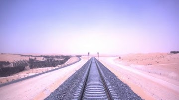 Zetica Rail point cloud / video fly through (desert railway example)