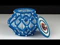 How to Make Plastic Canvas Basket in Simple Way