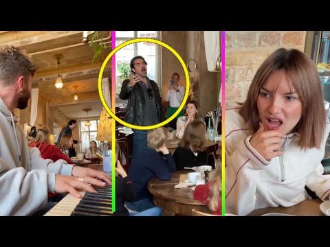 A Famous Opera Singer Joins Me In A Café