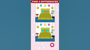 How many differences did you find? #208  #間違い探し