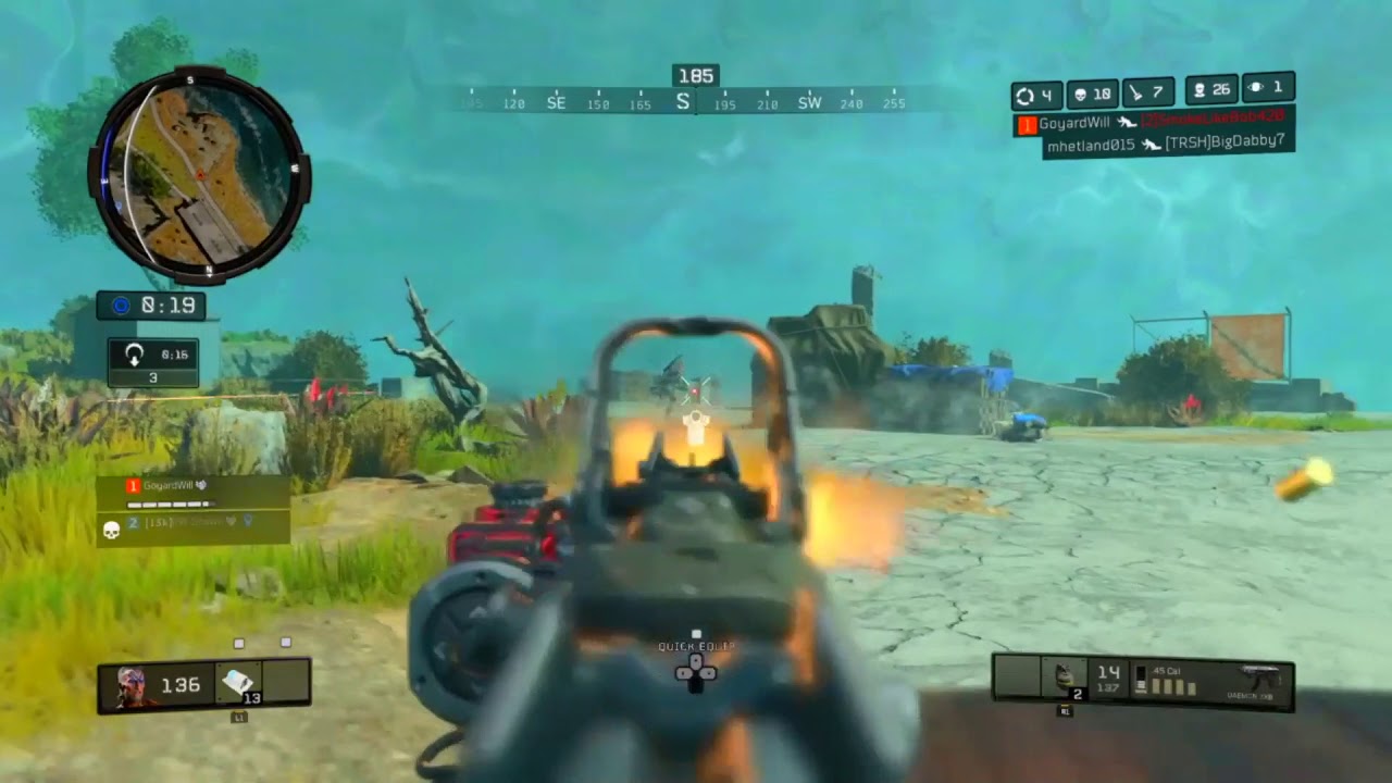 DUO QUADS ALCATRAZ 25 KILLS WITH SHAWNP1 (BO4 BLACKOUT)