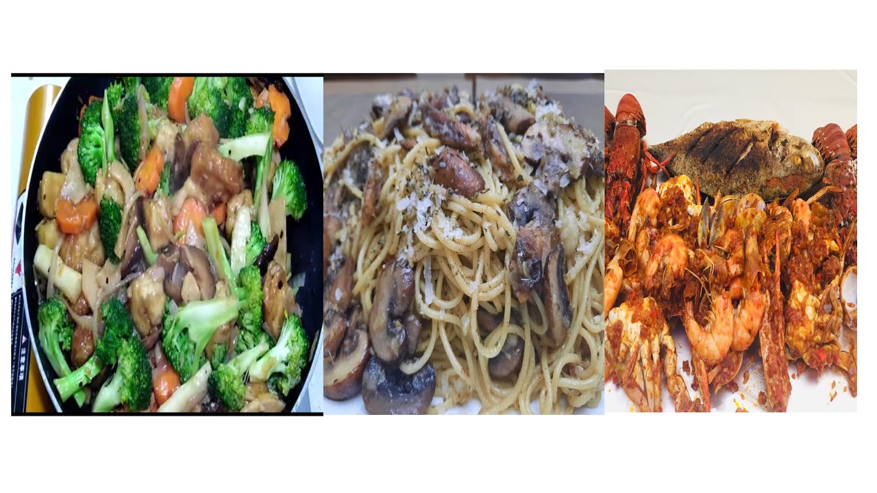 Tofu w/ Broccoli Spanish Sardines Pasta Spicy Seafoods Holy