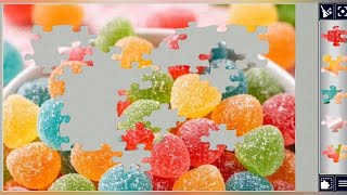 *Colorful Sugar Candy Jigsaw Puzzle 🧩🍬 | Yummy Jelly Candy Puzzle ✨ //@jigsawpuzzle98  screenshot 4