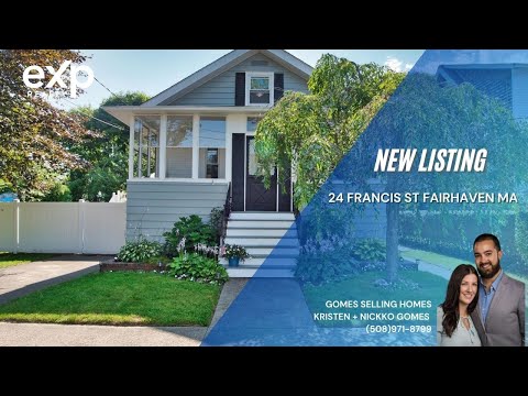 24 Francis Street, Fairhaven, MA home video tour