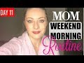 RELAXED MOM WEEKEND MORNING ROUTINE I MOM GET READY WITH ME 2018- VLOGMAS 2018