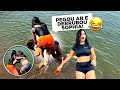 BRENDA ESTILA EM BRINCADEIRA E DERRUBA SOPHIA NO LAGO