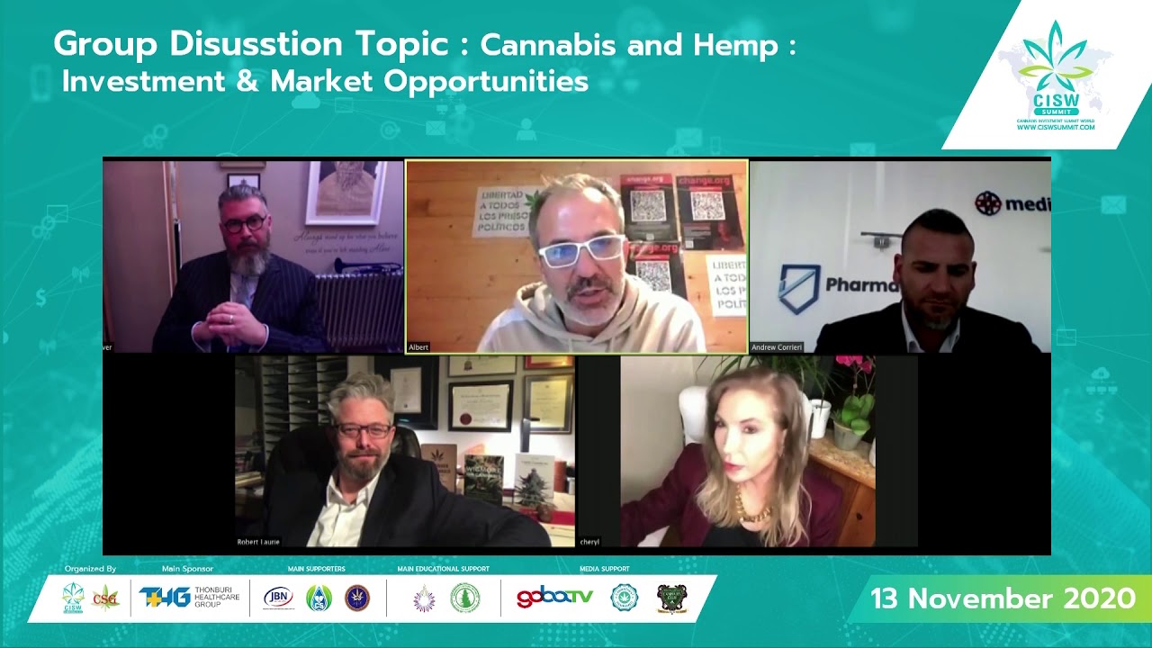 CISW 2020 Day 3 - Panel Discussion "Cannabis and Hemp : Investment & Market opportunities"