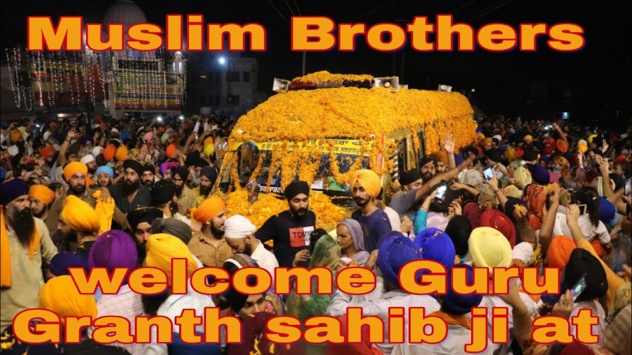 International Nagar Kirtan | 🇵🇰 Pakistan to India🇮🇳 |  Uttrakhand Entry  professional video