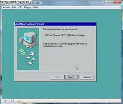 Installing Windows 98 in VPC07 Part 2