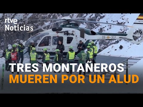 PANTICOSA | ENCONTRADO el CUERPO SIN VIDA de la MONTAÑERA DESAPARECIDA tras sufrir un ALUD | RTVE
