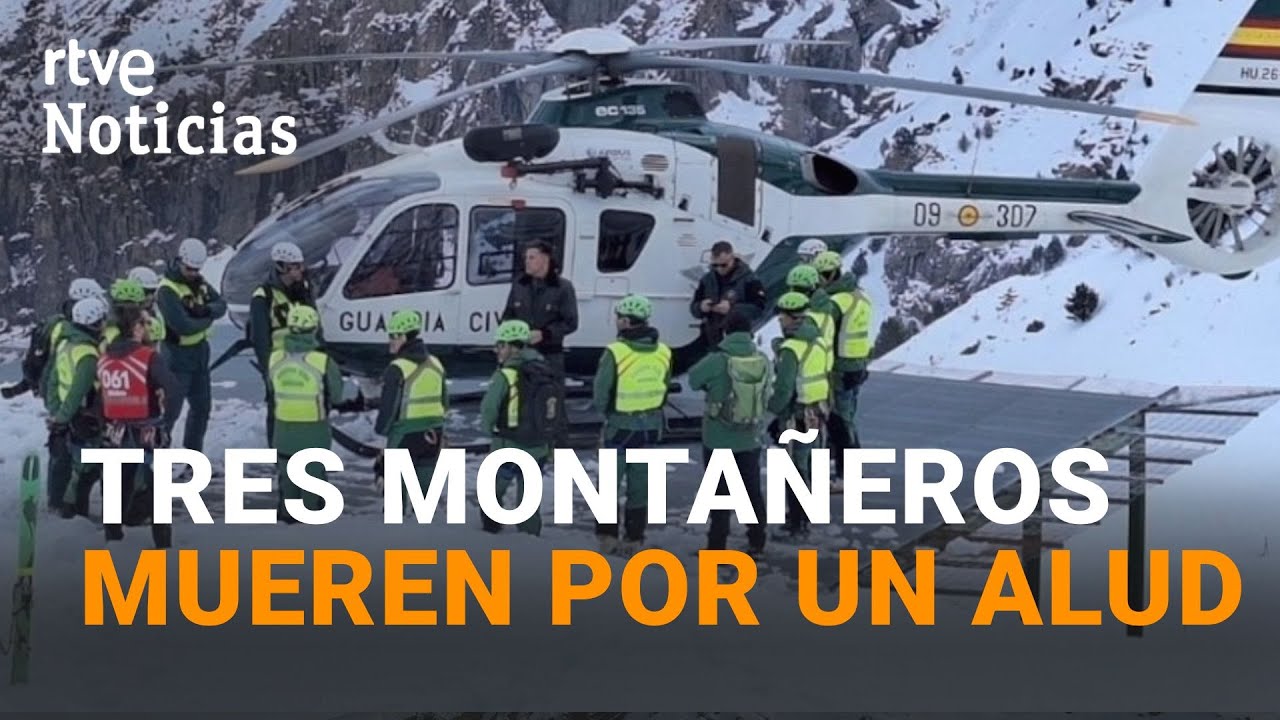 PANTICOSA | ENCONTRADO el CUERPO SIN VIDA de la MONTAÑERA DESAPARECIDA tras sufrir un ALUD | RTVE