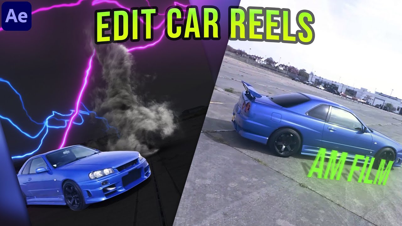 How I Edit Car Reels in After Effects - YouTube