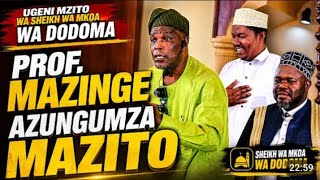 MAZINGE AWASHANGAZA DODOMA MASJID GADAFI..MAWAZIRI WACHANGIA FEDHA