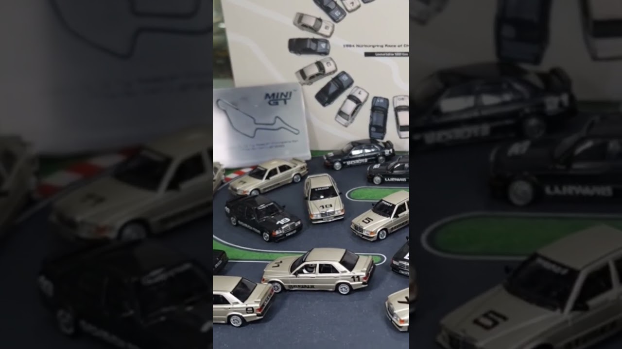 20 Legends, 1 Box. The 1984 Nürburgring Set! 🏁 #164scale #minigt