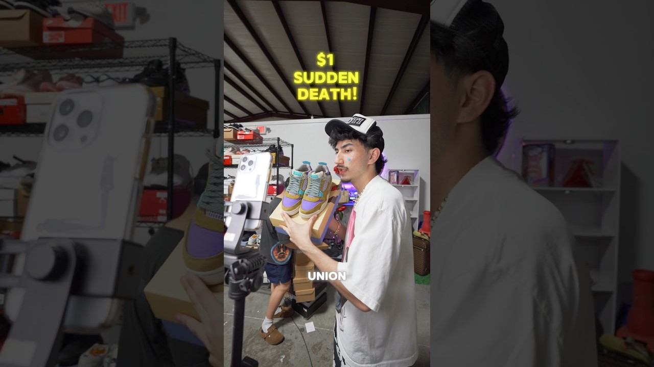 UNION 4s SOLD FOR HOW MUCH!?😰 Live daily on Whatnot from 10AM-1AM 👟🔥 