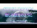 「悲しみは雪のように」浜田省吾 single version 2000 11 08