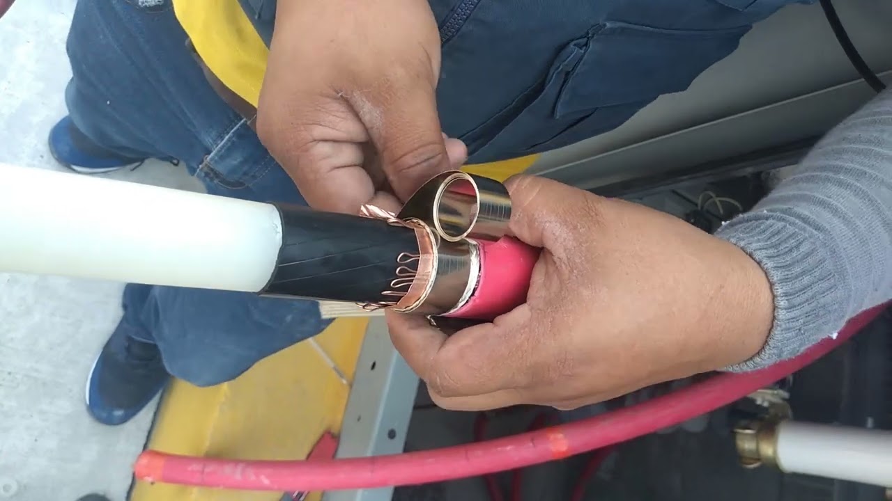 instalaciones conos de alivio terminales para subestación en 35 kva