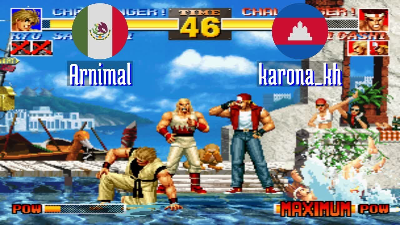 FT3 @kof95: Arnimal (MX) vs karona_kh (KH) [King of Fighters 95 Fightcade] Feb 27