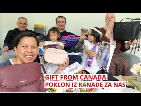 Poklon iz Kanade za nas | Family Gift from Canada | Balikbayan box galing Canada