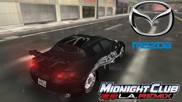 Custom Mazda RX8 HIROMA || Midnight Club L.A Remix