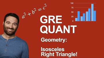 Isosceles Right Triangle on the GRE!