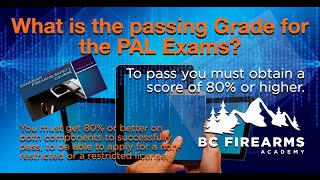 PAL Exams Passing Grade CFSC & CRFSC 80