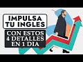 IMPULSA TU INGLES EN 1 DIA, LO QUE USAN LOS EXPERTOS CUANDO HABLAN INGLES