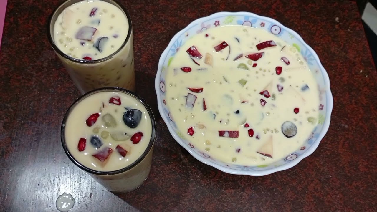 ఇఫ్తార్ స్పెషల్ సాబుదాన కస్టర్డ్ |సగ్గుబియ్యం కస్టర్డ్ |jaithu's kitchen&vlogs 