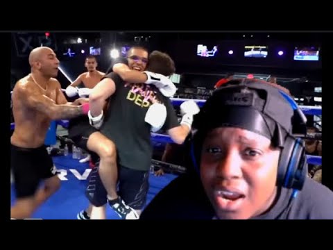 Amein Thomas Reacts to Adin Ross vs N3ON FULL FIGHT