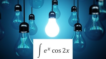 integration of e^x cos 2x (Solution)