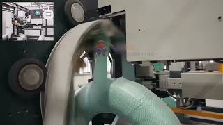 Crane-Friendly Vertical Wire Packing Line: Dual-Station Wrap & Stack Auto