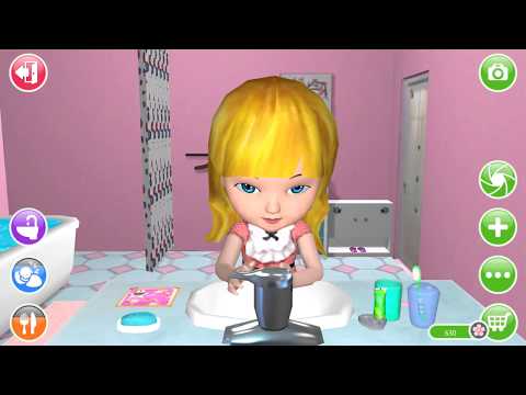 Ava the 3D Doll Gameplay (iOS Android) - App Game For Kids - Obikids