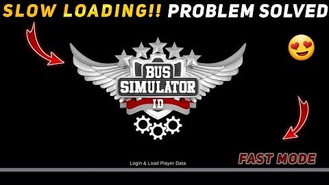 How To Solve Slow Loading Problem In Bussid | Game Not Opening issue solved |bus simulator indonesia