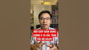 Nén giúp giảm dung lượng 5-10 lần, tăng tốc độ select trong Oracle Database #oracle #dba #xuhuong