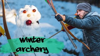 Killing the SNOWMAN! 🏹 240fps
