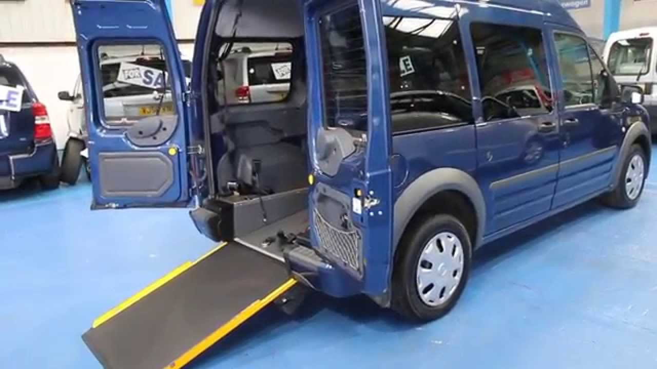 Ford connect wheelchair accessible car gowrings conversion YouTube