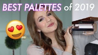 My TOP 5 Eyeshadow Palettes of 2019// Yearly Favorites!