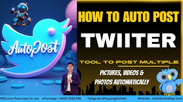 How To Auto Post on Twitter 2025 | Tool to Post Multiple Pictures, Videos & Photos Automatically