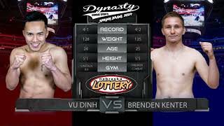 Vu Dinh vs Brenden Kenter DCS Spring Brawl Flyweight Title Fight