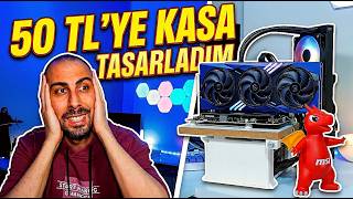 50 TL’ye Kendi PC Kasamı Yaptım! Uzay Montaj Msi Sistem