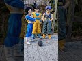 Vegeta Returns His Balloon #dragonball #actionfigures #goku