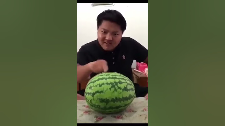 CHINO INTENTA ROMPER LA SANDIA :V