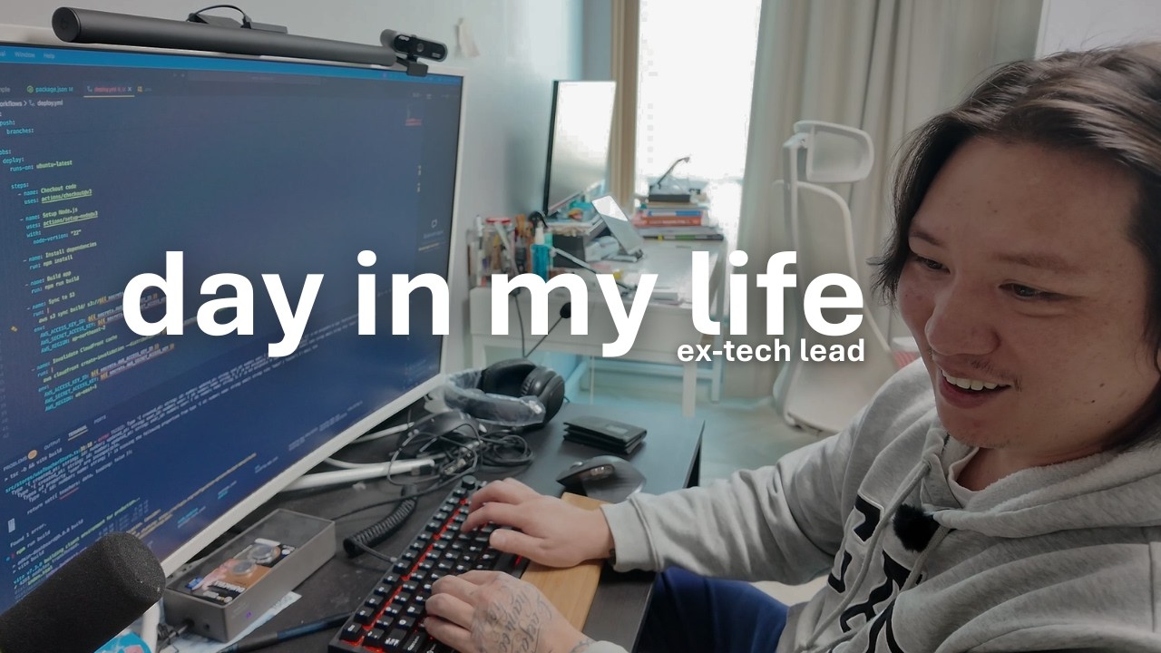 day in the life of a senior software engineer | 4 hour productivity ...