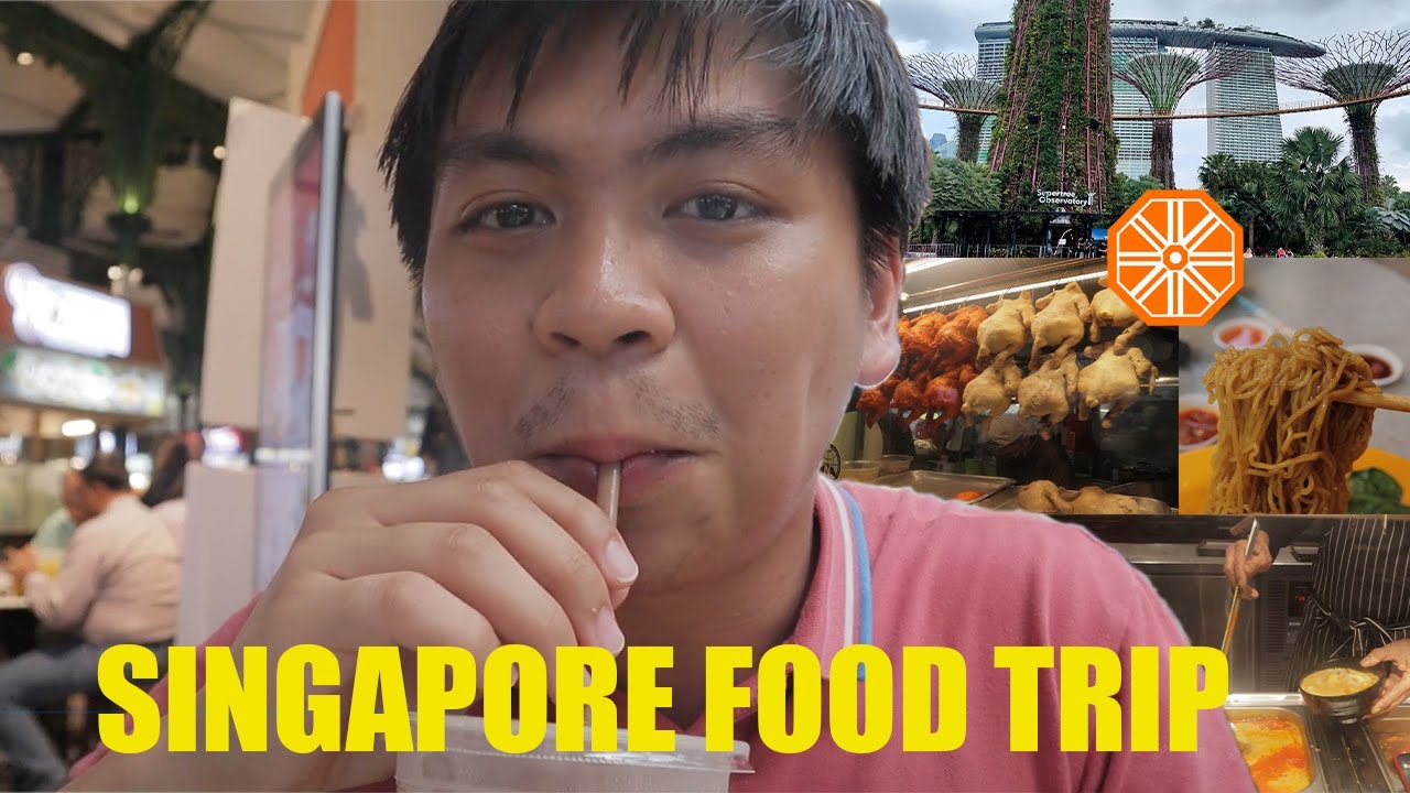 Singapore Food Trip Hawker Centre & Premiere Lounge YouTube