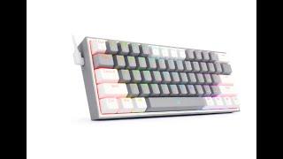 REDRAGON Fizz K617 RGB USB Mini Mechanical Gaming Keyboard Red Switch Wired Portable Keyboard screenshot 2