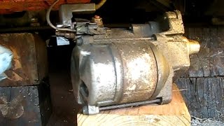 How to replace the starter in a 3.0L Caravan, Voyager or Town and Country
