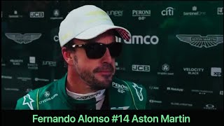 F1 2023 Miami GP Fernando Alonso FP2 Interview